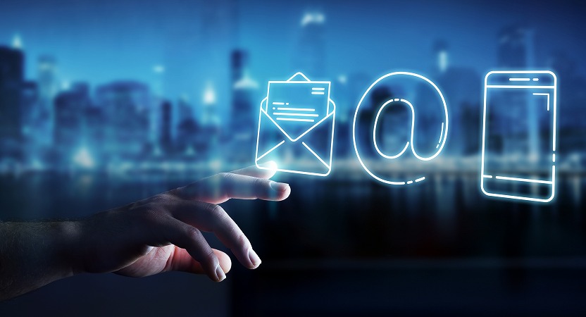 問い合わせアイコン書く手